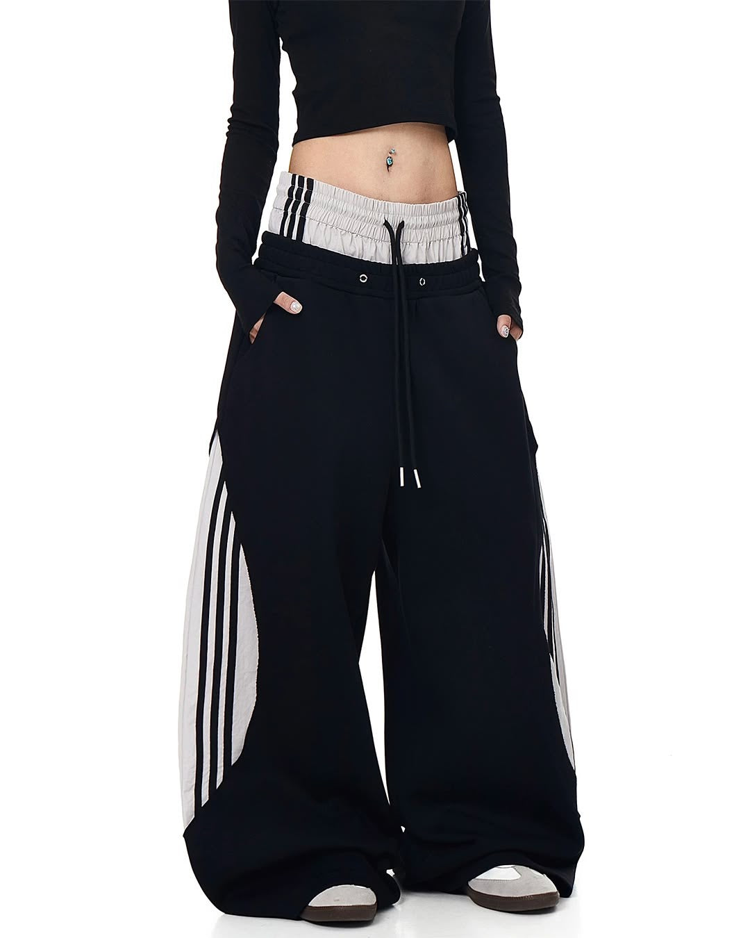 Track line sweatpants