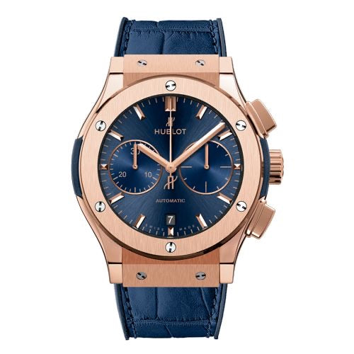 Hublot Classic Fusion Chronograph King Gold Blue (Ref. 521.OX.7180.LR)