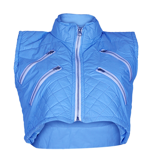 Tactical Quilted Cropped Vest